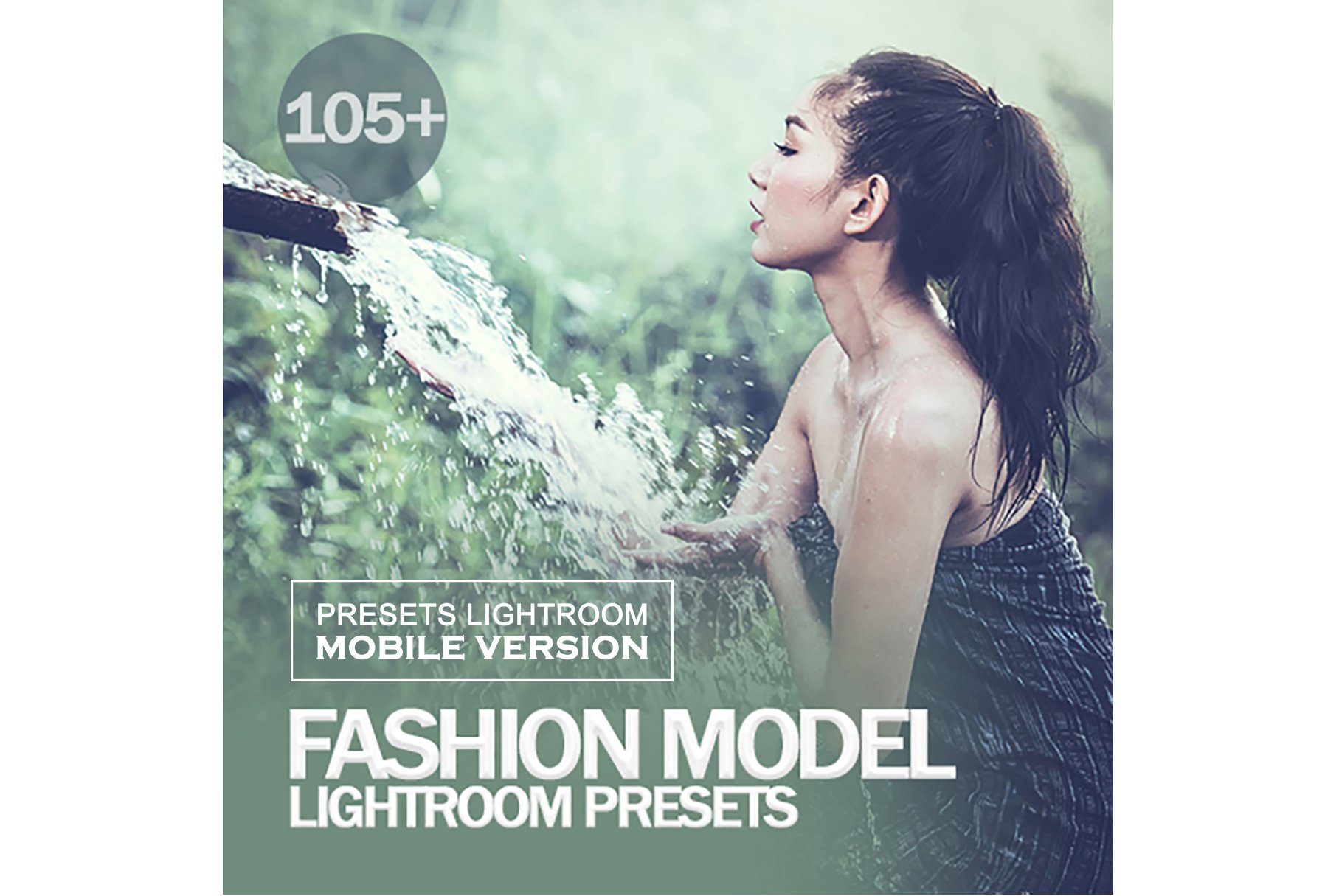 Fashion Model Lightroom Mobilecover image.