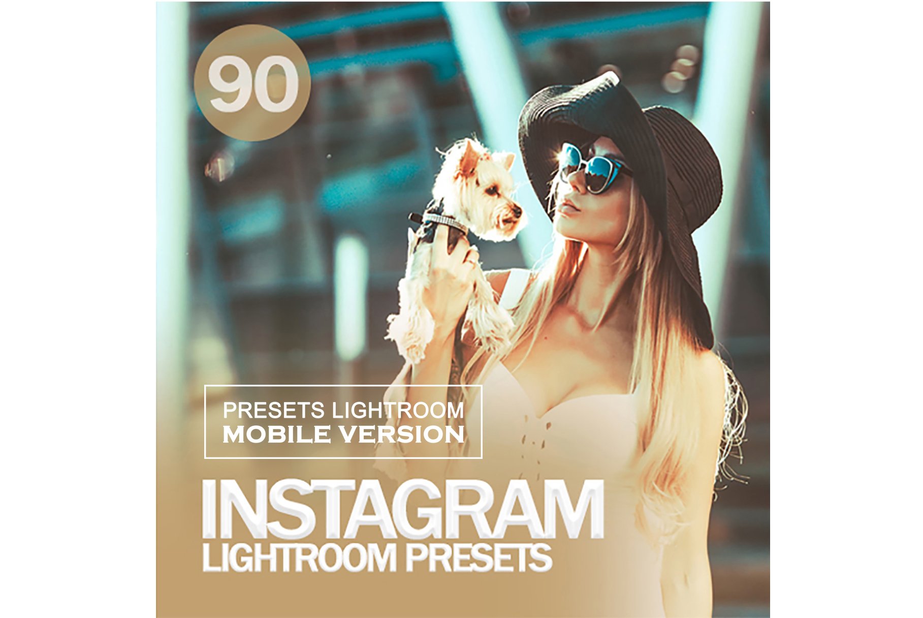 Instagram Lightroom Mobile Presetscover image.
