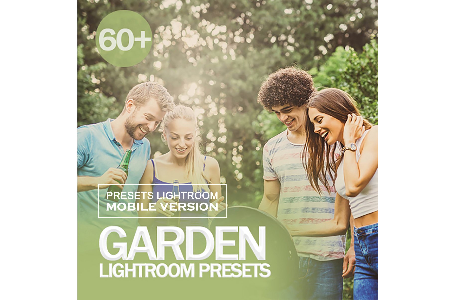 Garden Lightroom Mobile Presetscover image.