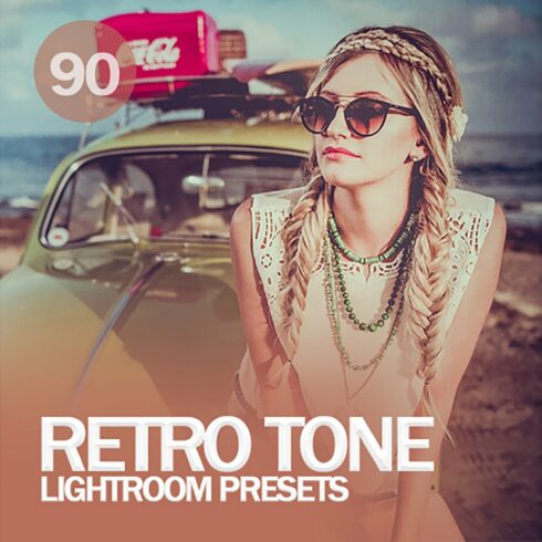 Retro Tone Lightroom Mobile Presetscover image.