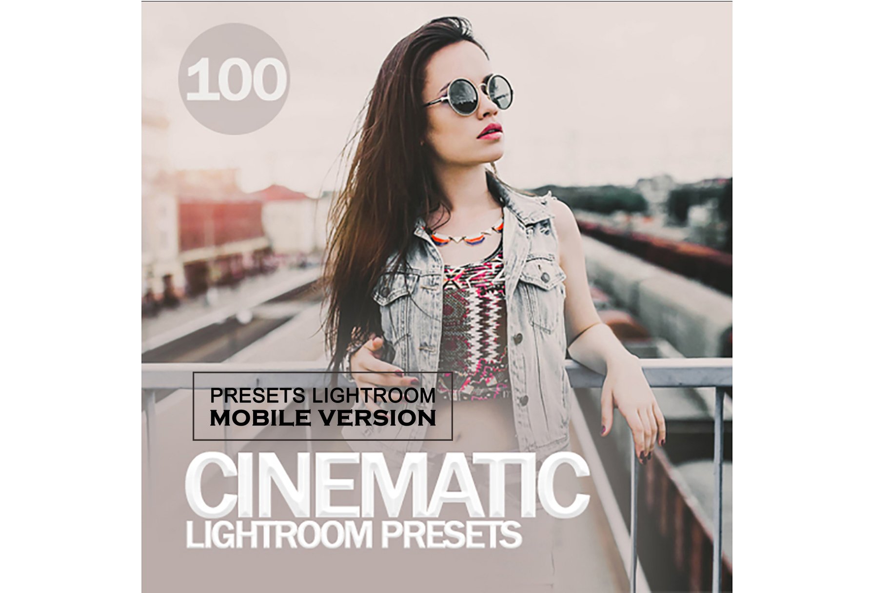 Cinematic Lightroom Mobile Presetscover image.