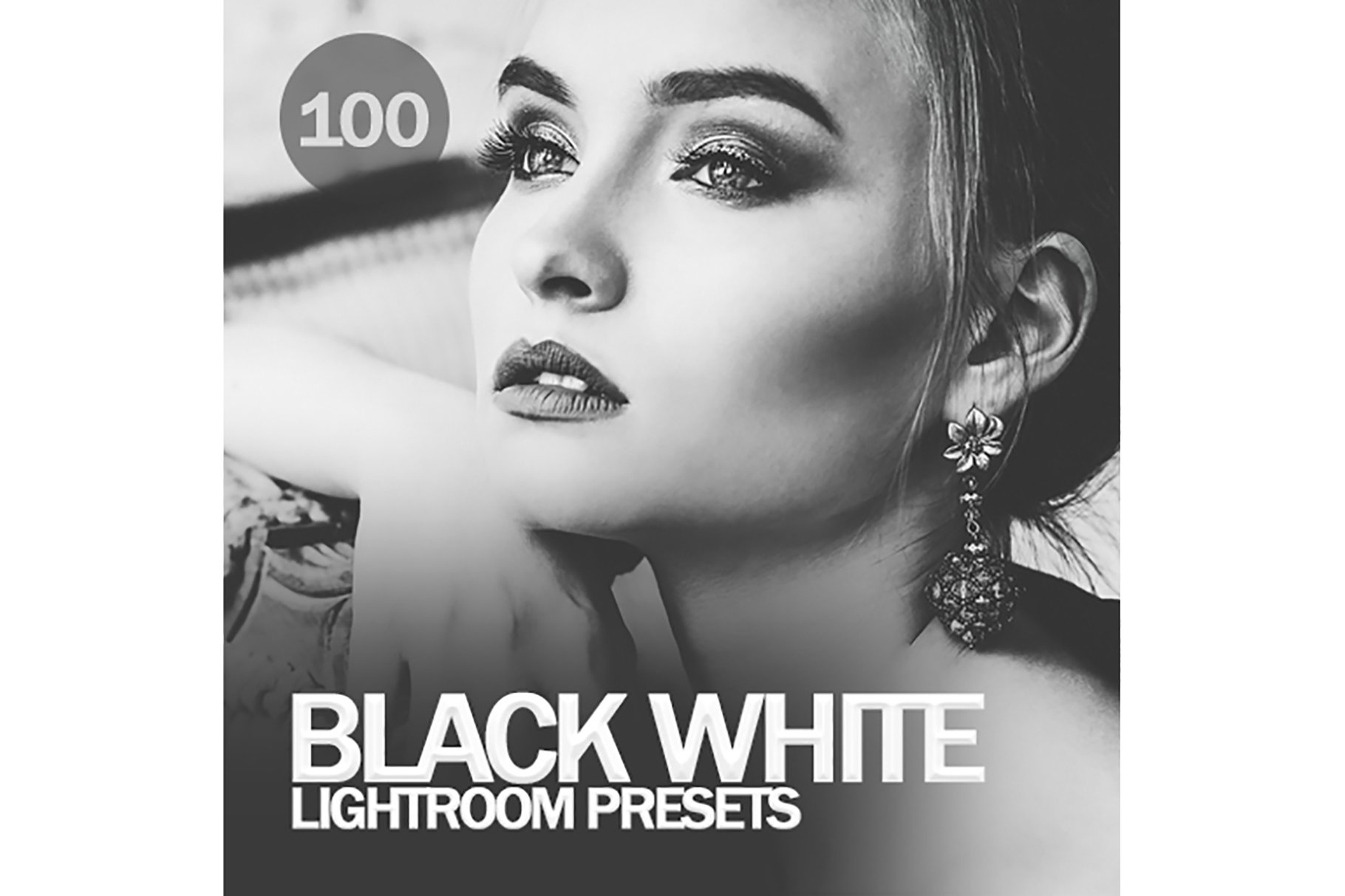 Black White Lightroom Presetscover image.