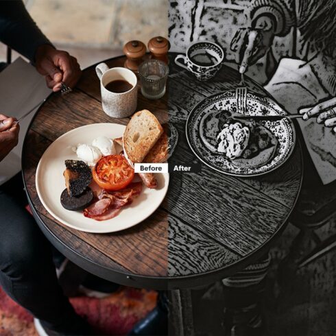 Bad Photocopy Photoshop Action – MasterBundles