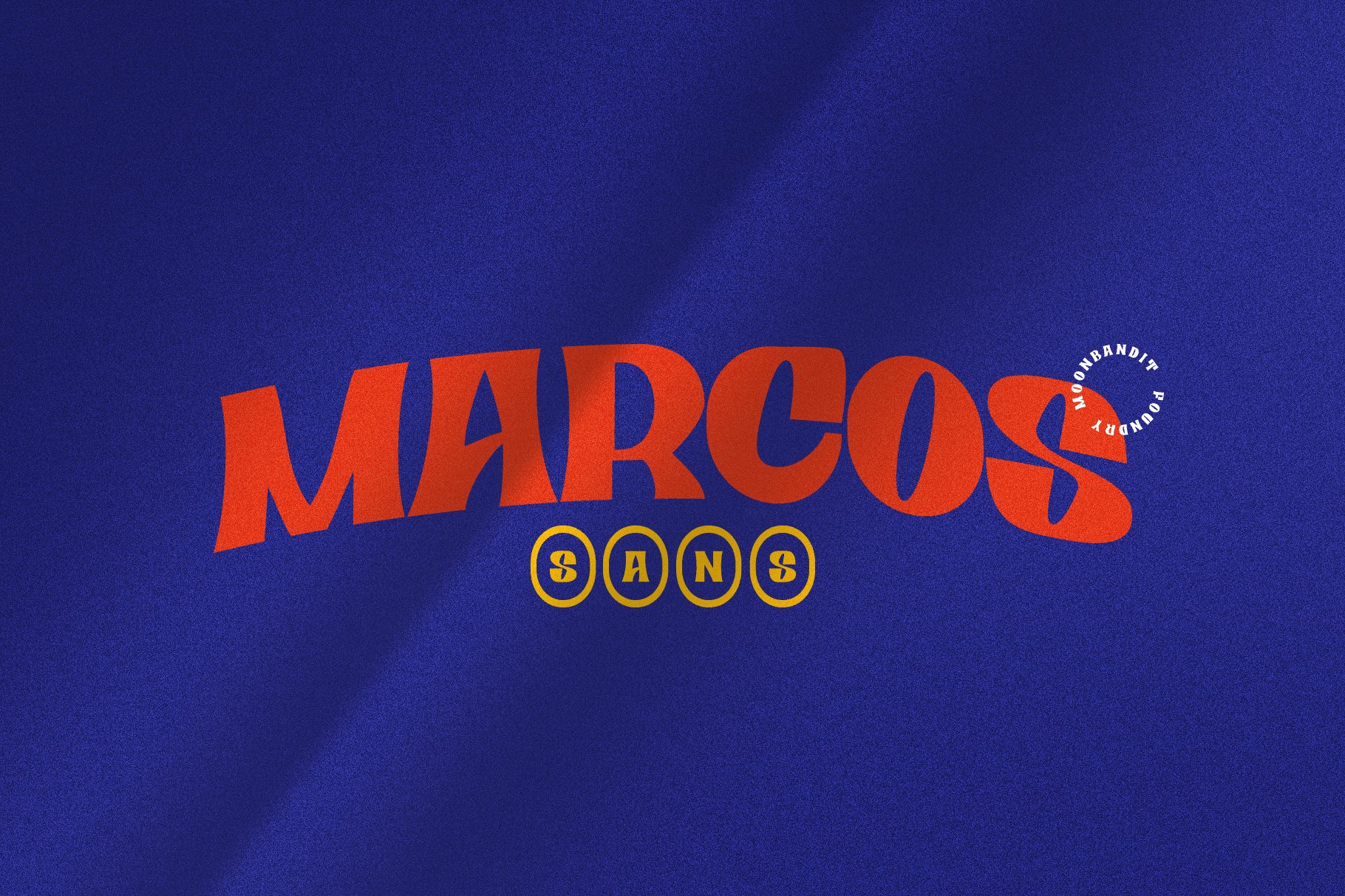 Marcos-playful vintage typeface cover image.