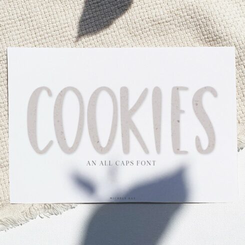 Cookies | A Fun Casual Font cover image.
