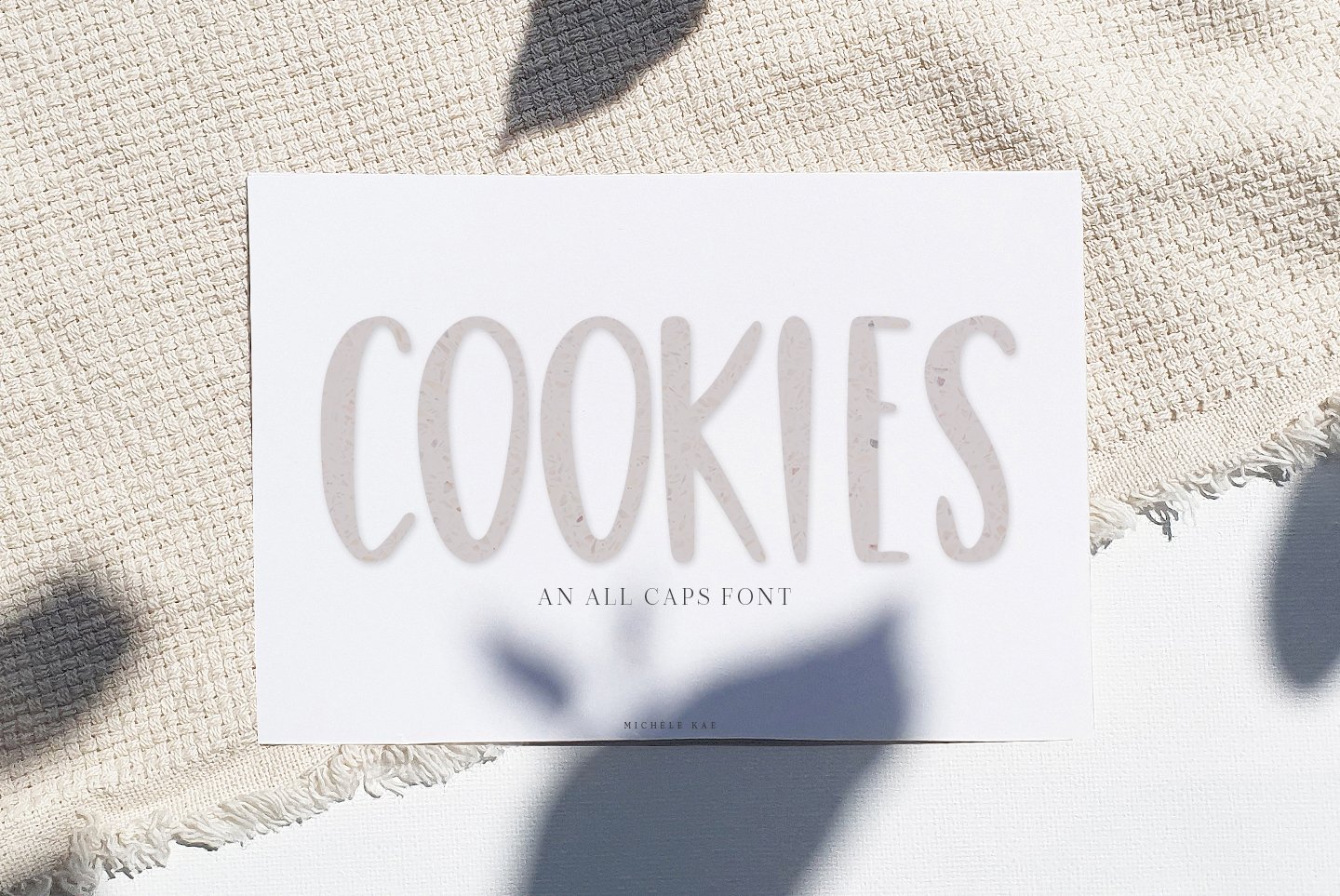 Cookies | A Fun Casual Font cover image.