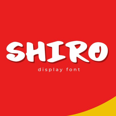 Shiro - Bold Display Font cover image.