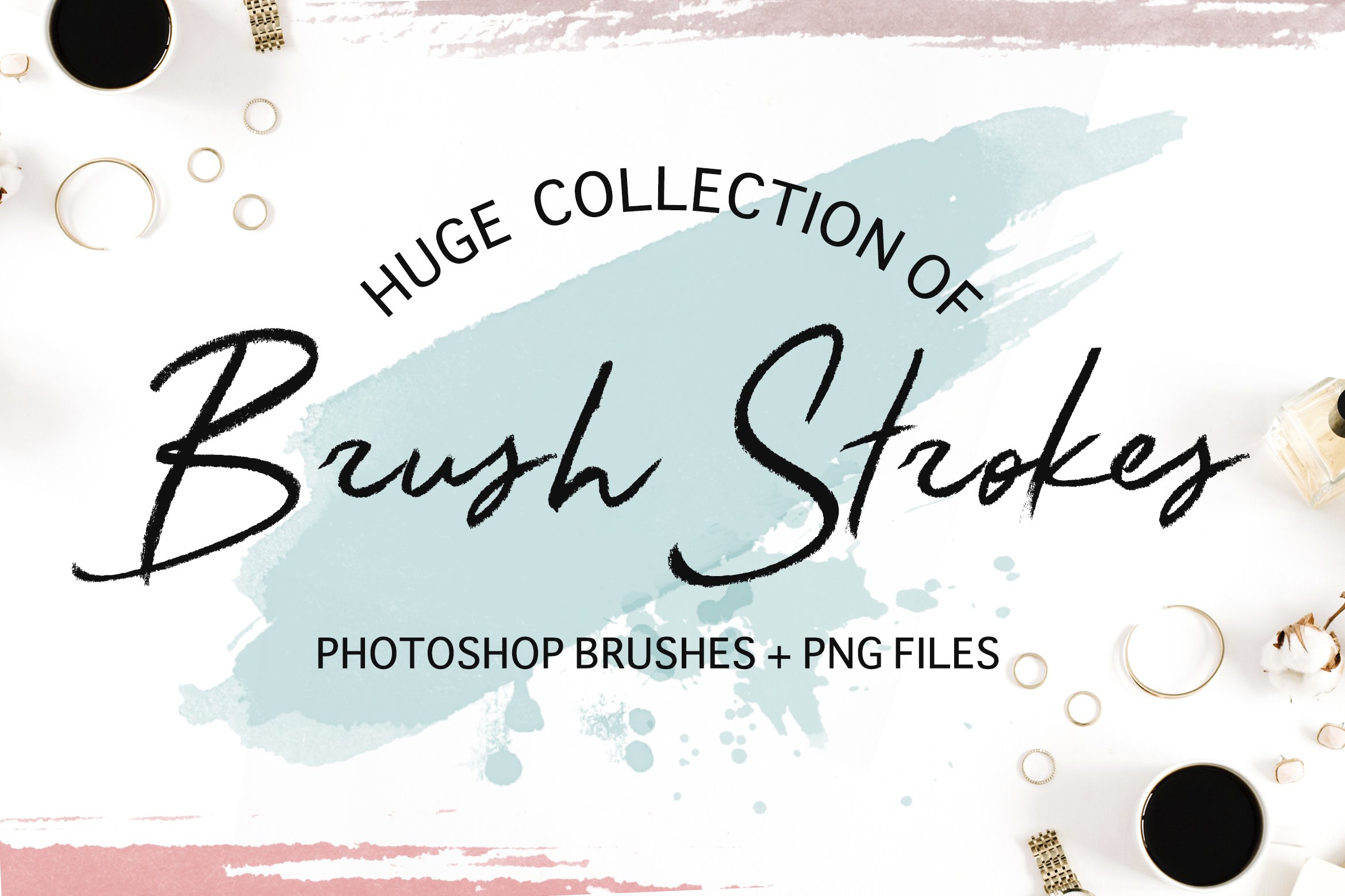 SALE Watercolor Photoshop Brushescover image.