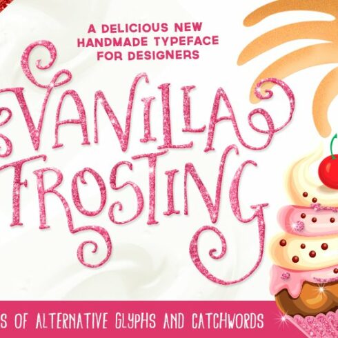 Vanilla Frosting Typeface cover image.