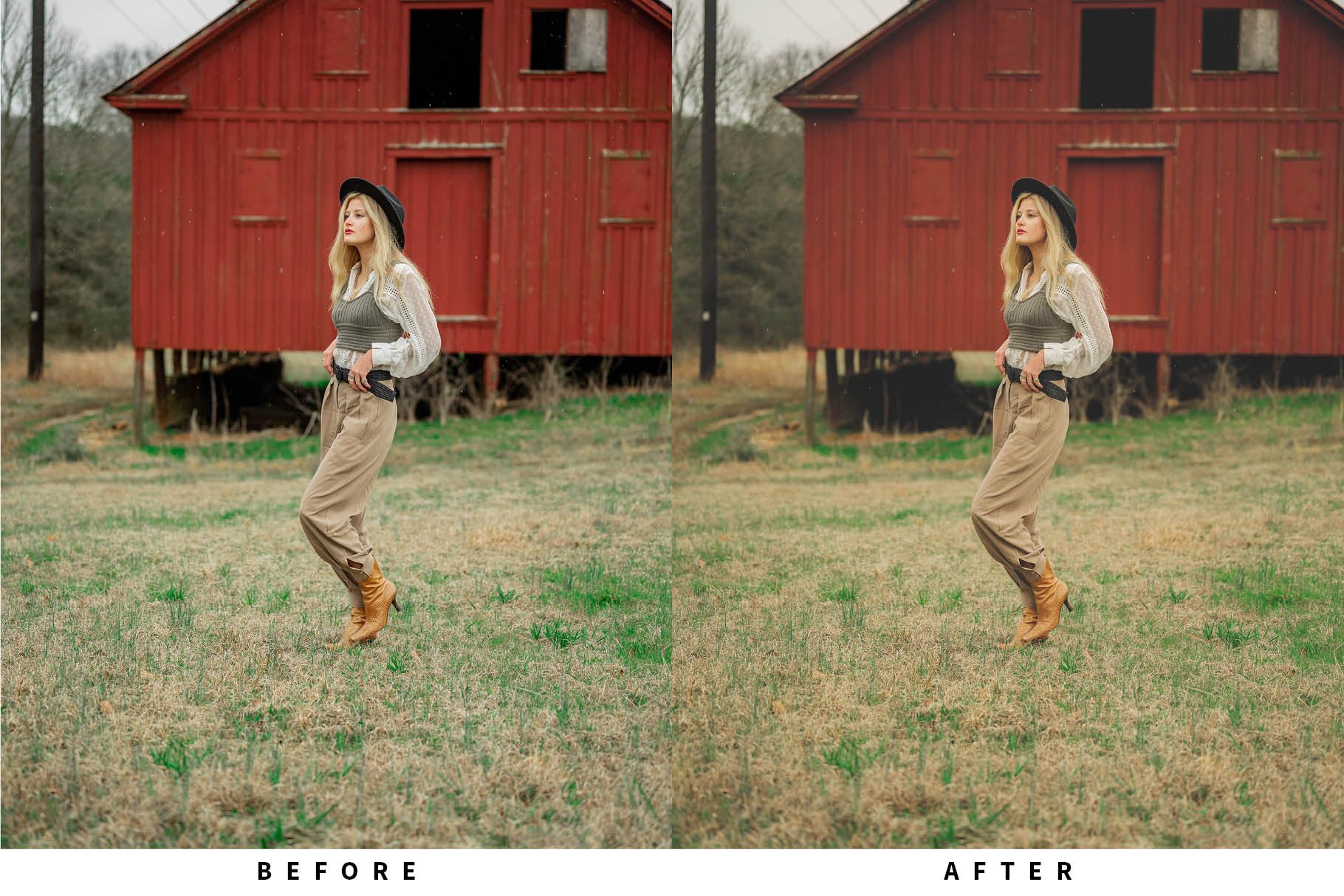 10 Film Look Lightroom Presetspreview image.