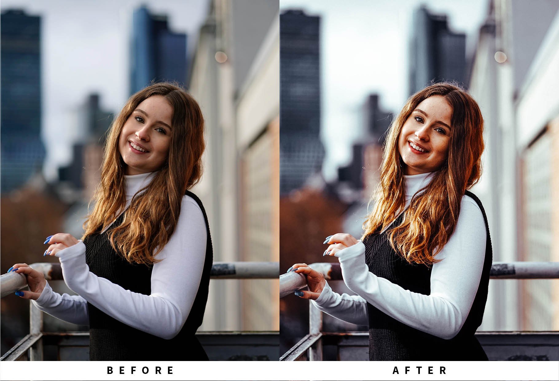 10 Portrait Lightroom Presetspreview image.