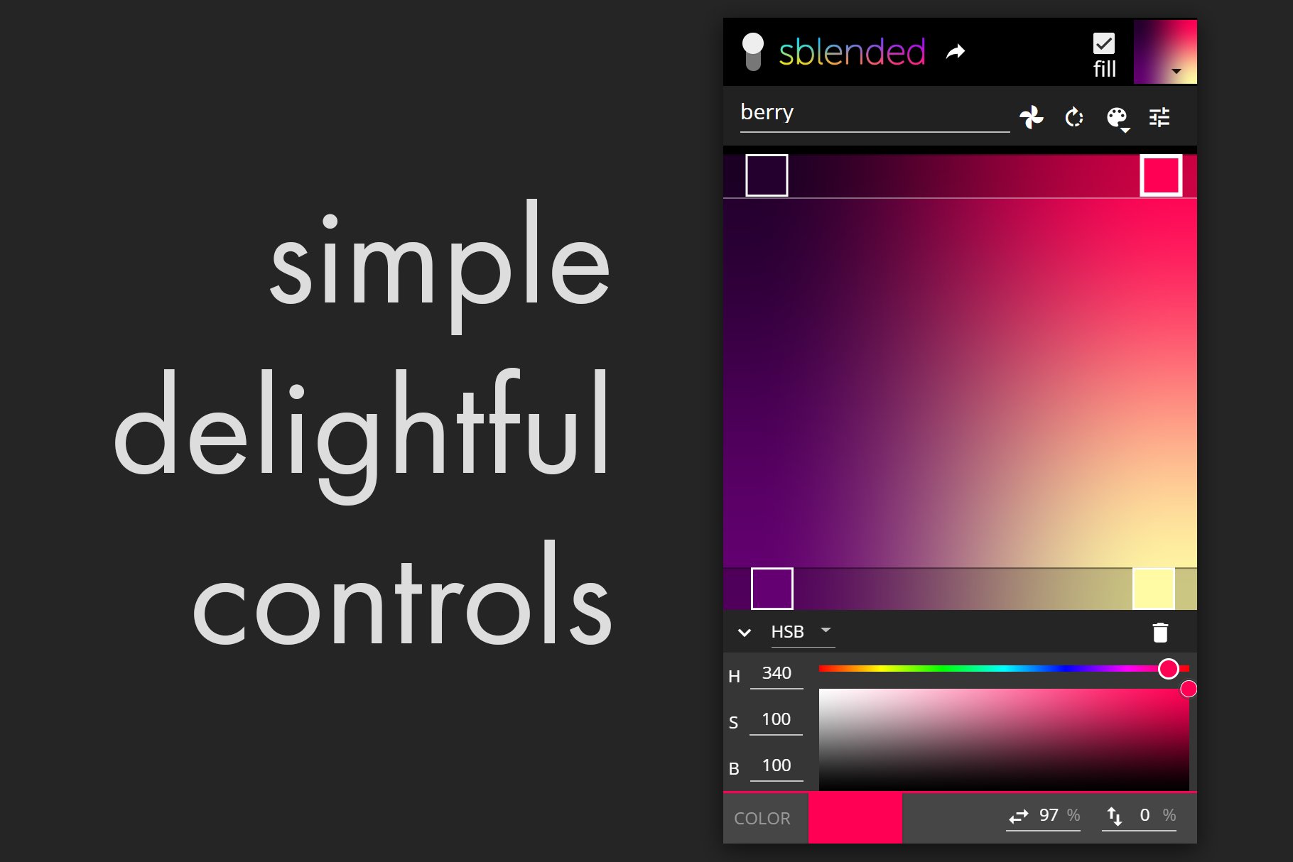 Sblended: Supercharged Gradient Toolpreview image.