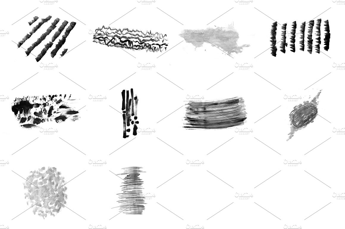 Handmade Brush Pack #5 for Photoshoppreview image.