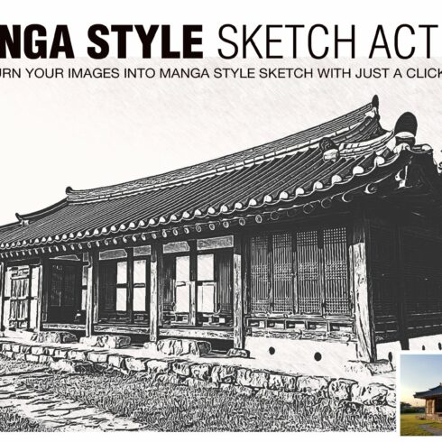 Manga Style Sketch Effectscover image.