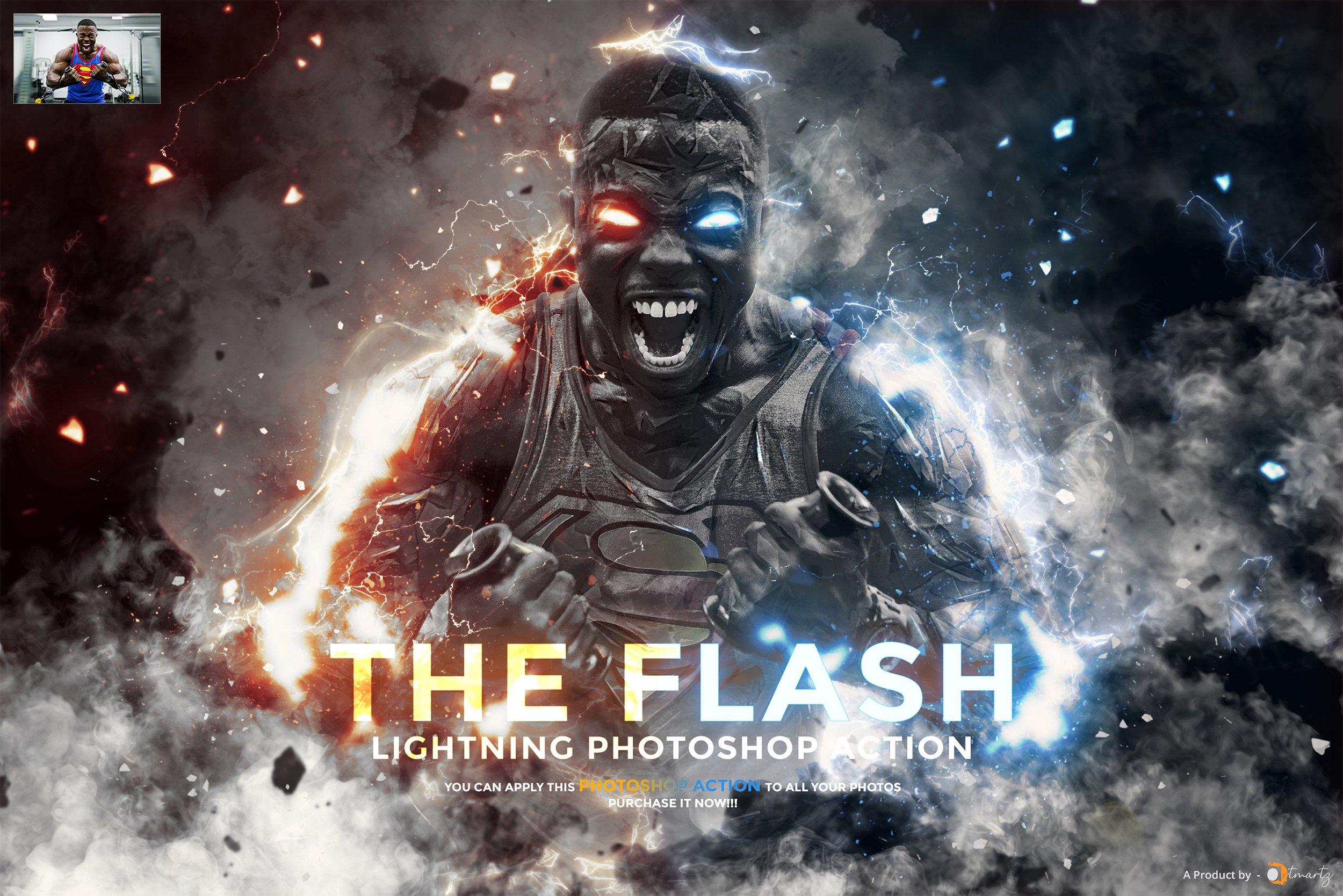 The Flash - Lightning Ps Actioncover image.