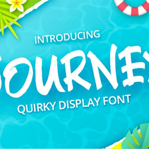 Journey - Quirky Display Font cover image.