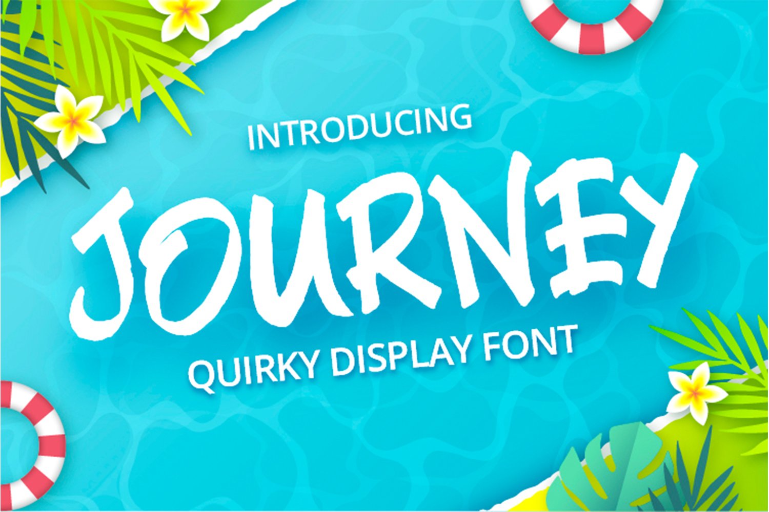 Journey - Quirky Display Font cover image.