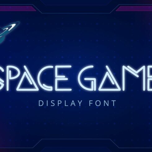 Space Game - Display Font cover image.