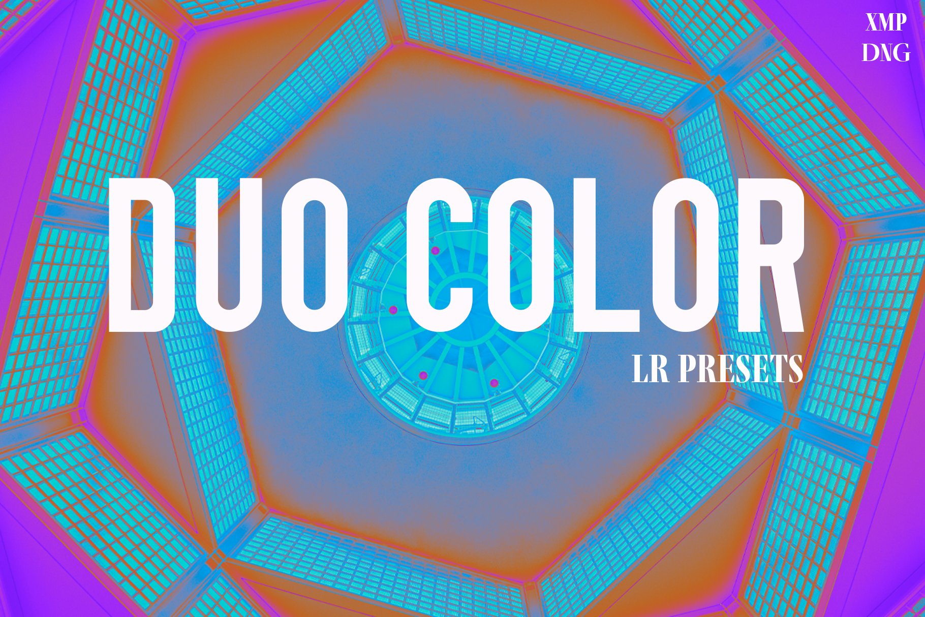 Acid Colors Lightroom presets packcover image.