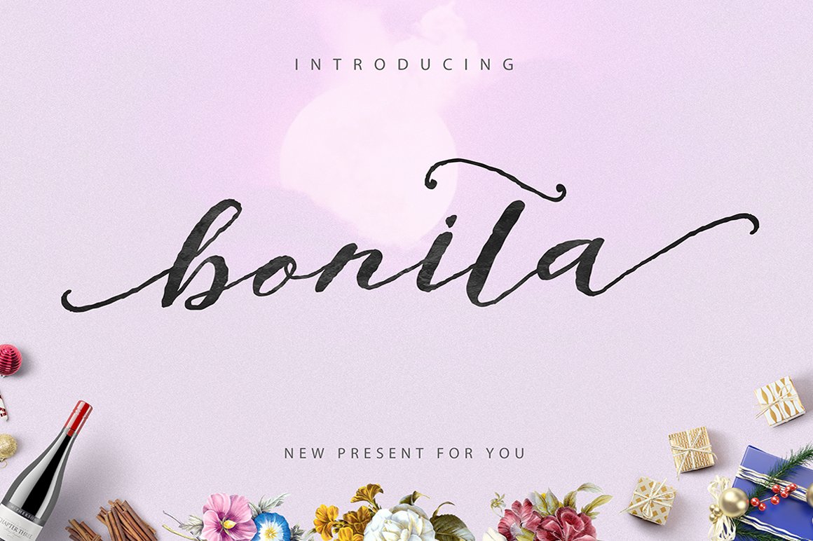 Bonita Script 20%OFF cover image.