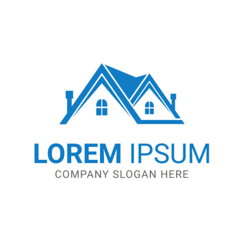 Real estate logo design cover image.