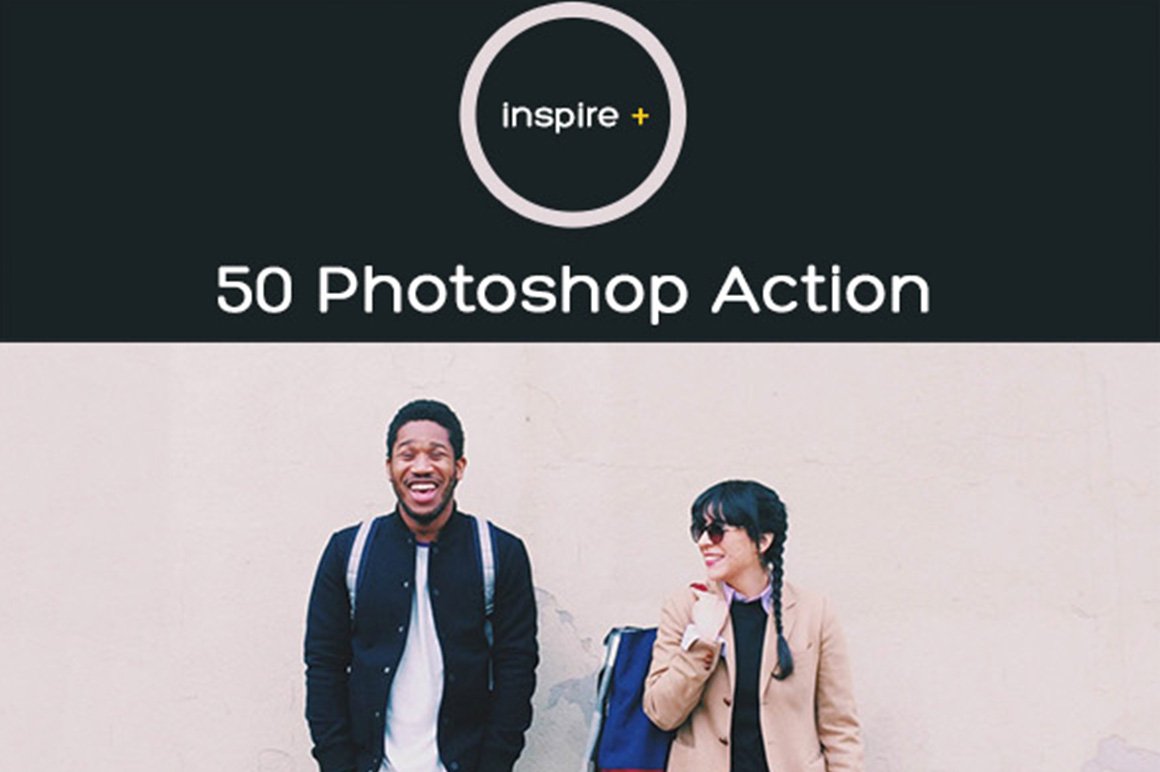Inspire 50 Photoshop Actionscover image.