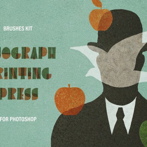 Printing Press Photoshop Brushescover image.