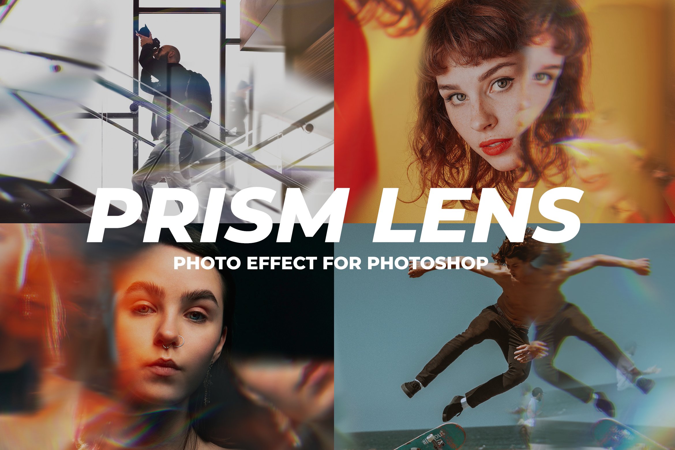 Prism Lens Photoshop Effectcover image.