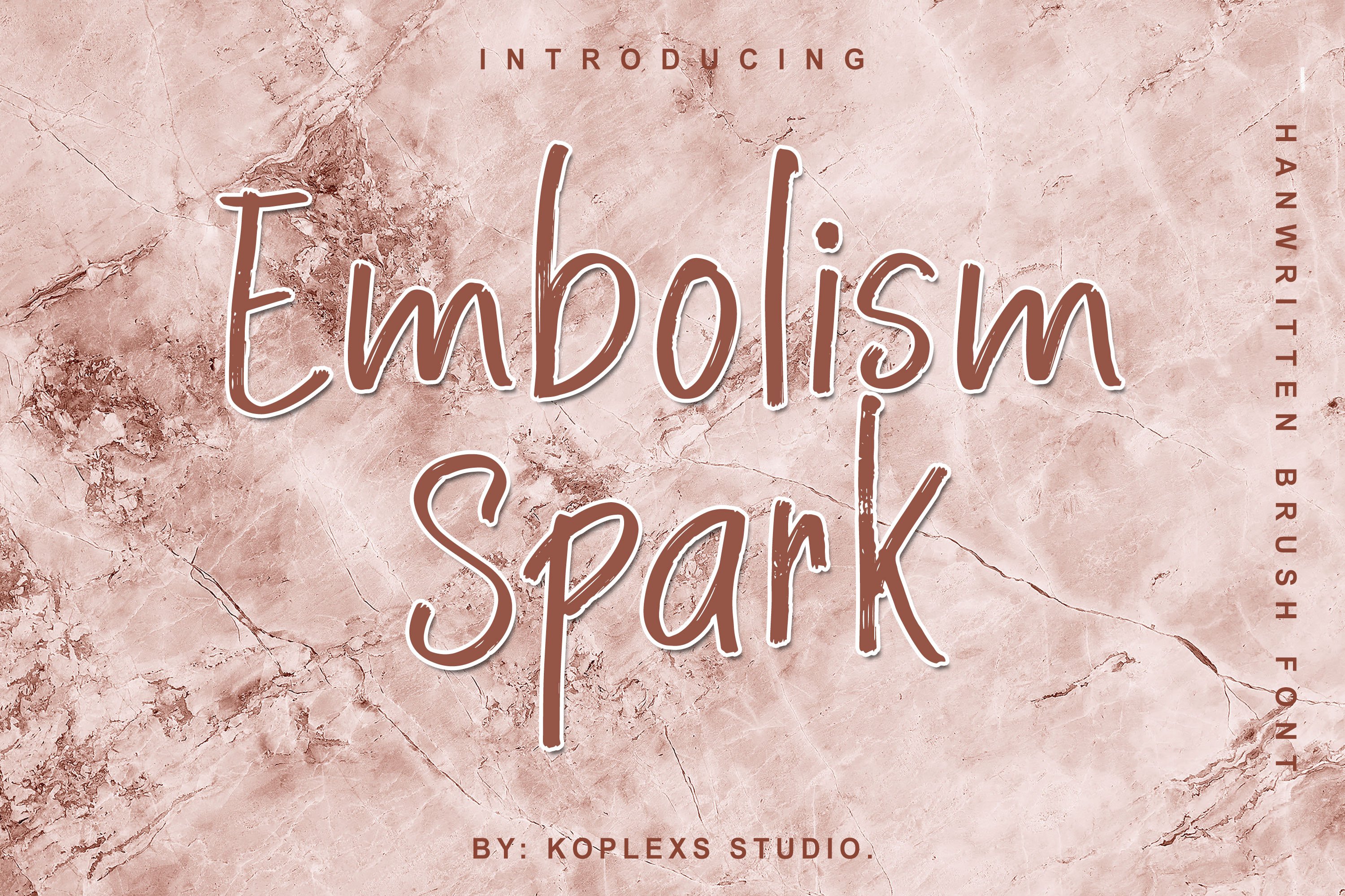 Embolism Spark - Natural Handwritten cover image.