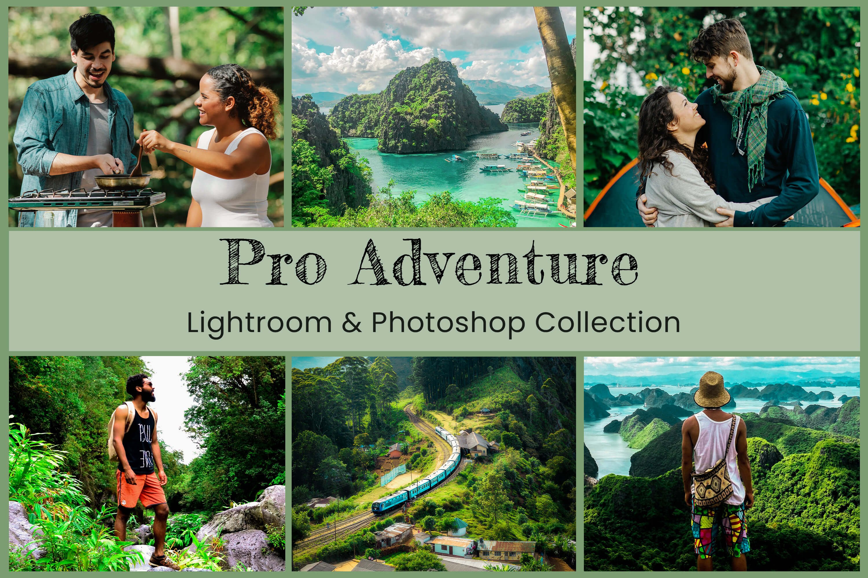 10 Pro Adventure lightroom presetscover image.