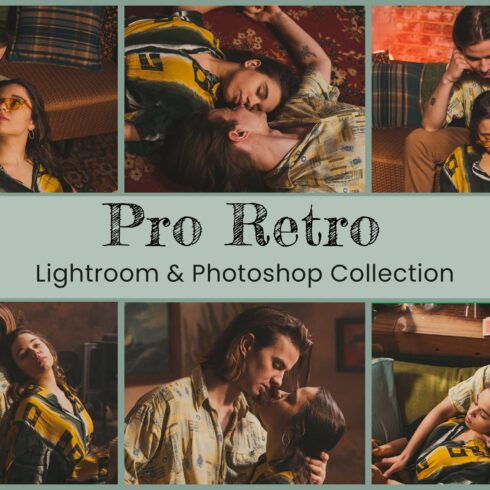 Retro Lightroom Presets Photoshopcover image.