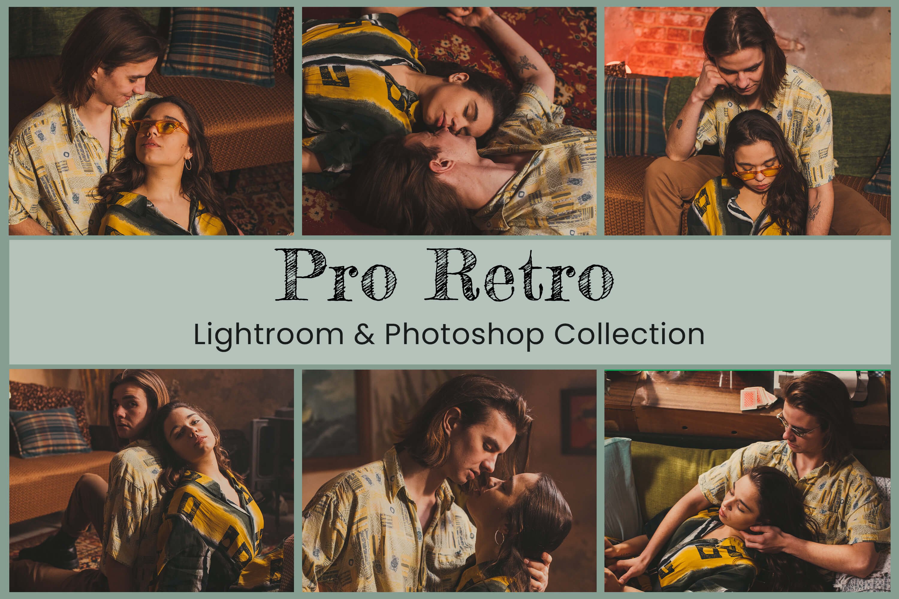 Retro Lightroom Presets Photoshopcover image.