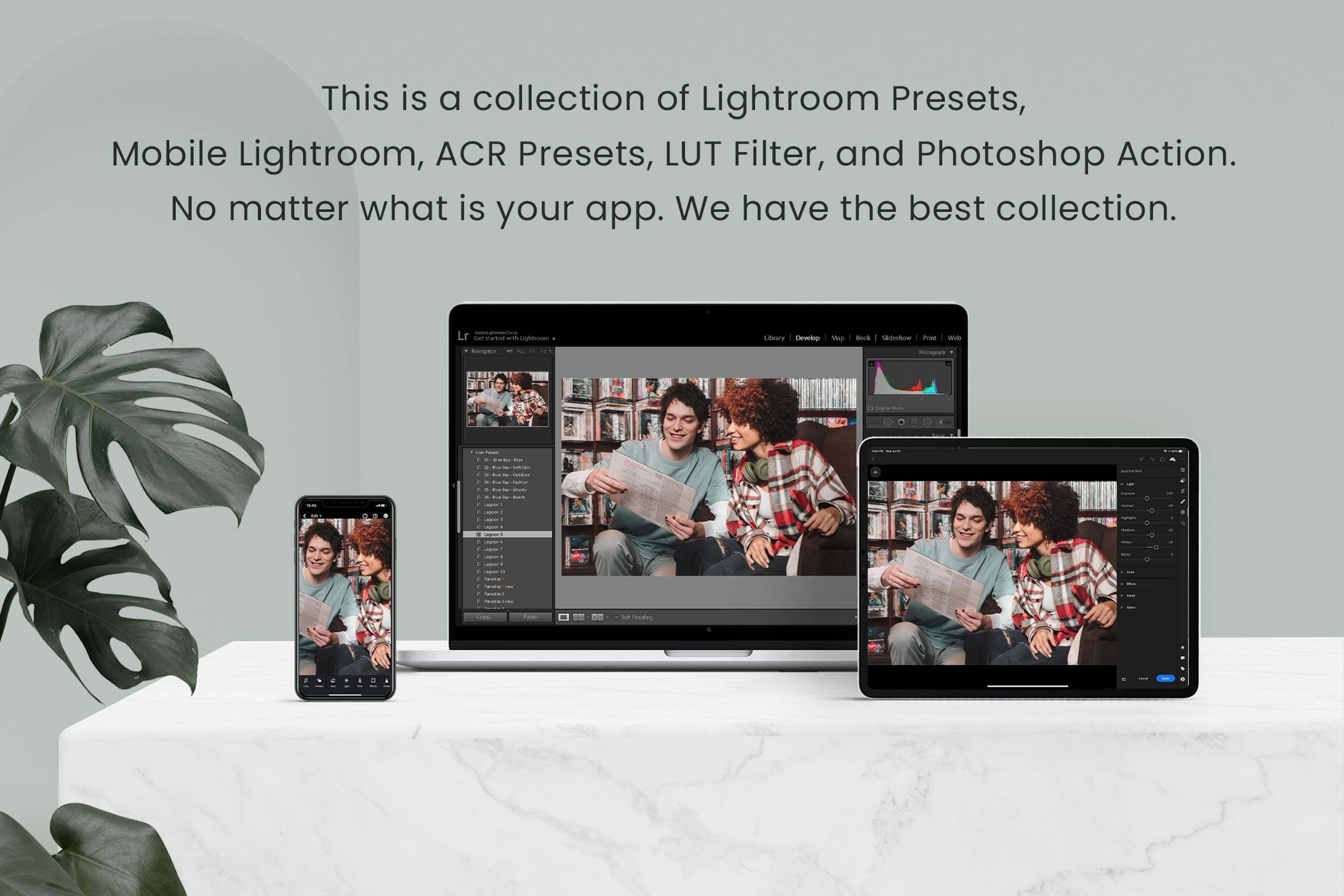 Retro Lightroom Presets Photoshoppreview image.