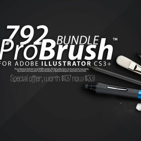 792 BRUSHES - ProBrush™ BUNDLE -76%cover image.