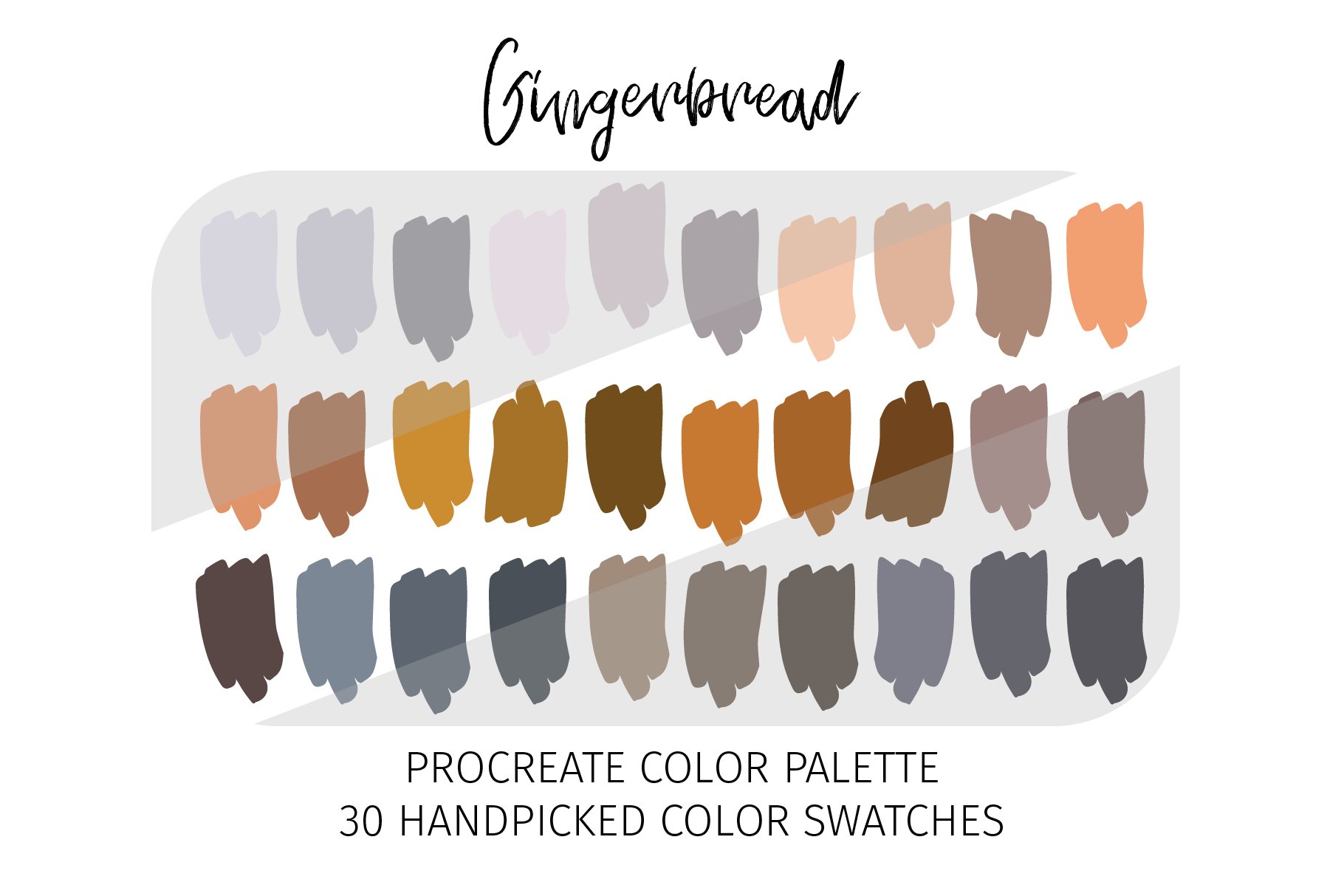 procreate color swatches christmas 7 435
