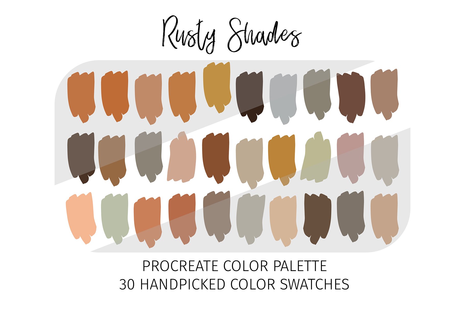 procreate color swatches fall 9 21