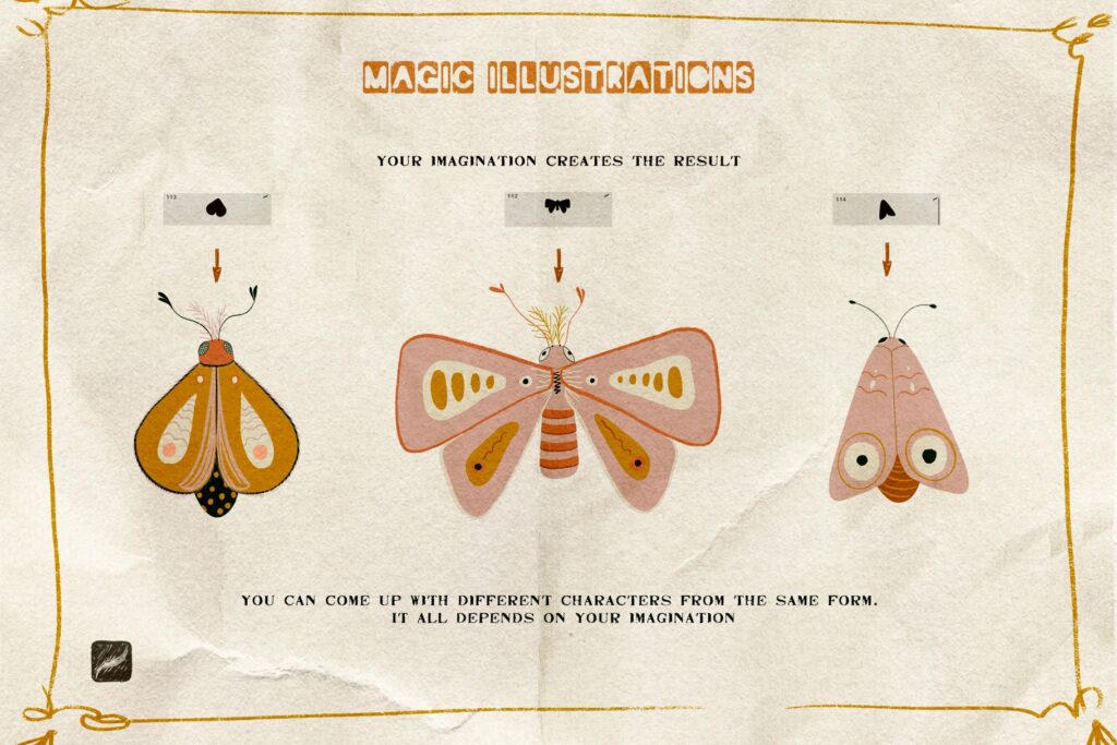 Procreate, Ps, Affinity Magic Shapes – MasterBundles