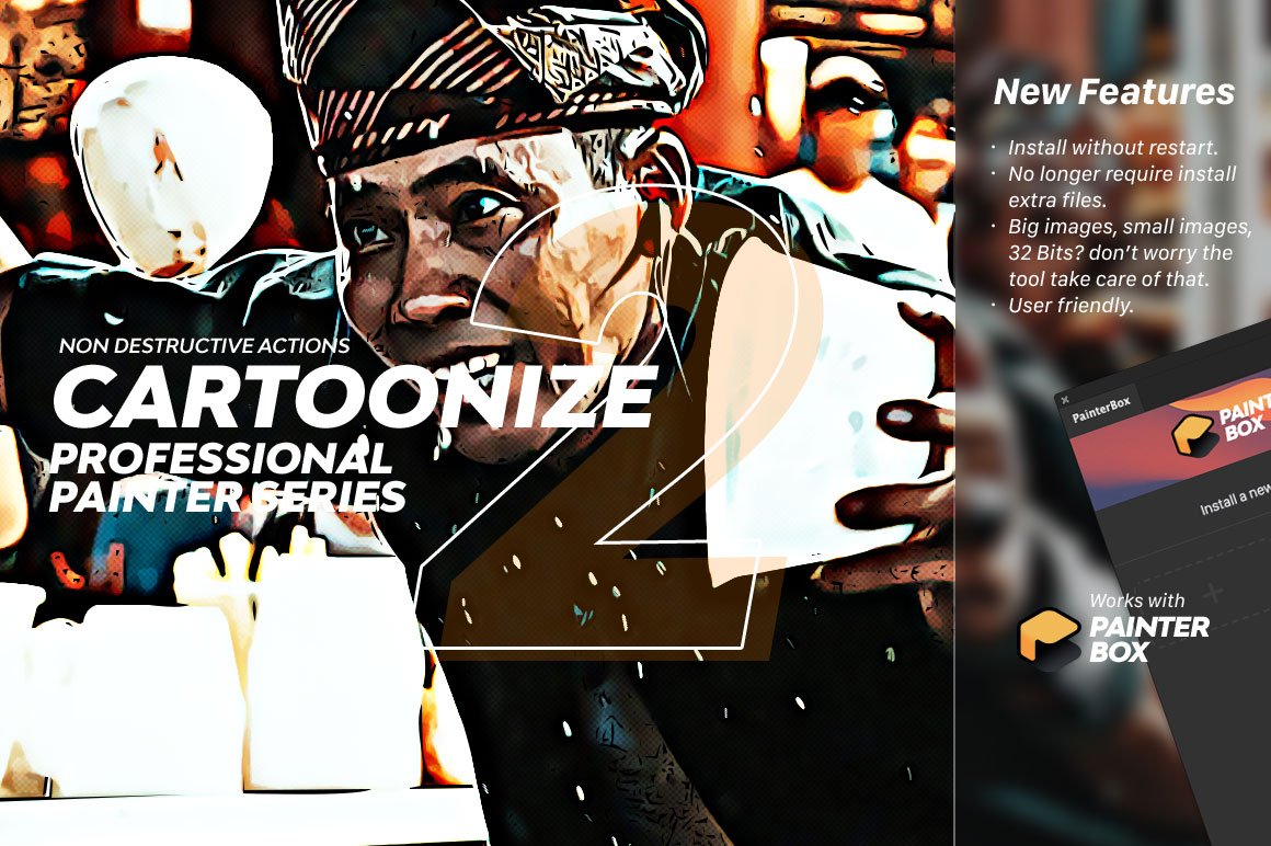 PainterBox | Cartoonize 2cover image.