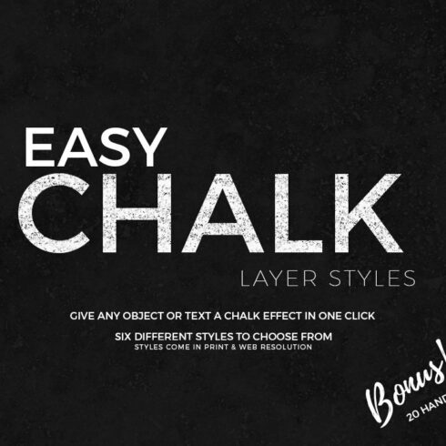 Easy Chalk Layer Stylescover image.