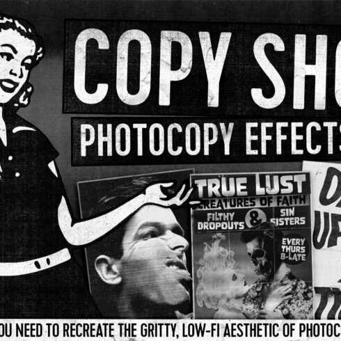 Copy Shop Photocopy Effects Kitcover image.