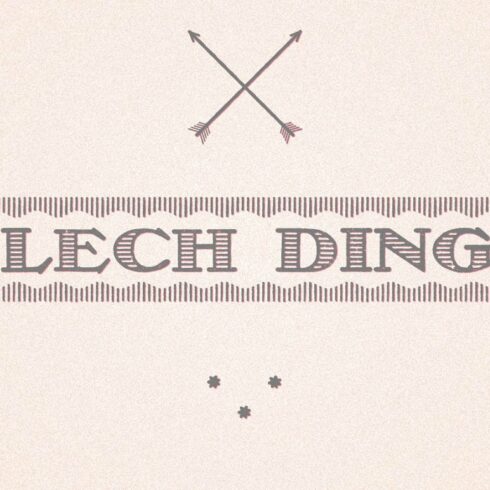 OLECH DINGS cover image.