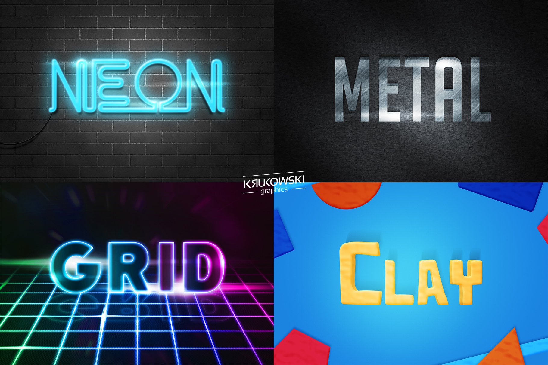 Photoshop Text Effects Pack vol.2preview image.