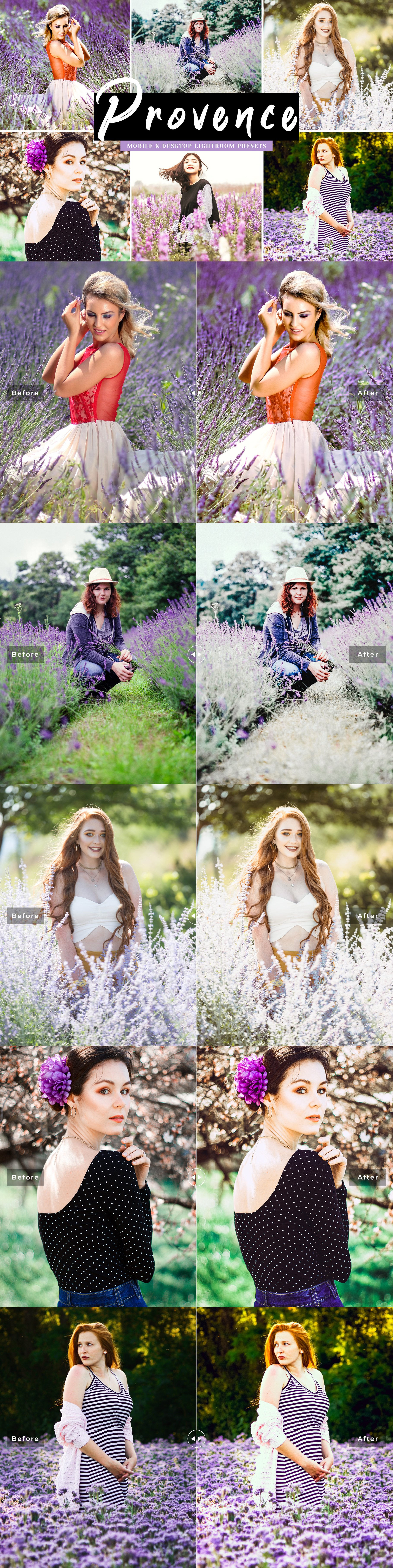 Provence Lightroom Presets Packcover image.