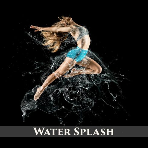 130 Water Splash Photo Overlayscover image.