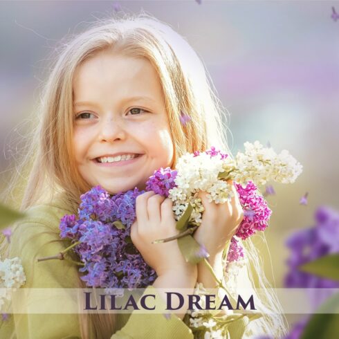 Lilac Photo Overlays (39 PNG)cover image.