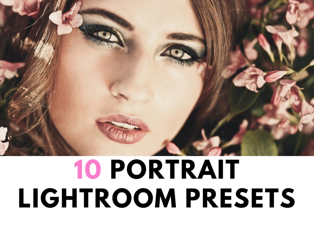 10 Portrait Lightroom Presetscover image.