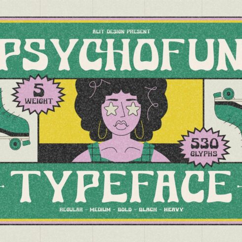 Psychofun Typeface cover image.