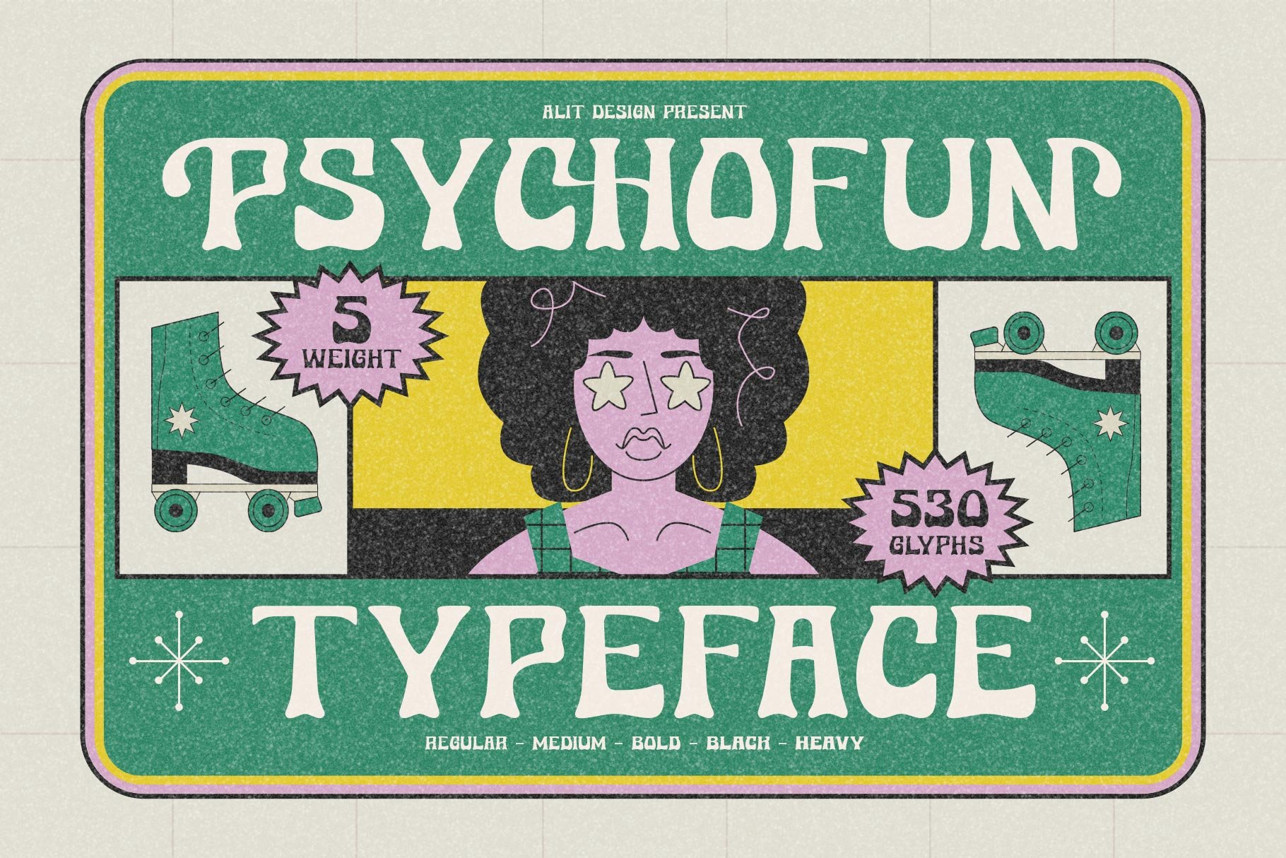 Psychofun Typeface cover image.