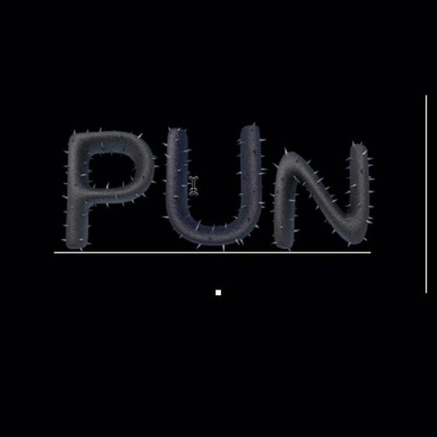 MS Punk Font Opentype SVG and PNGs cover image.