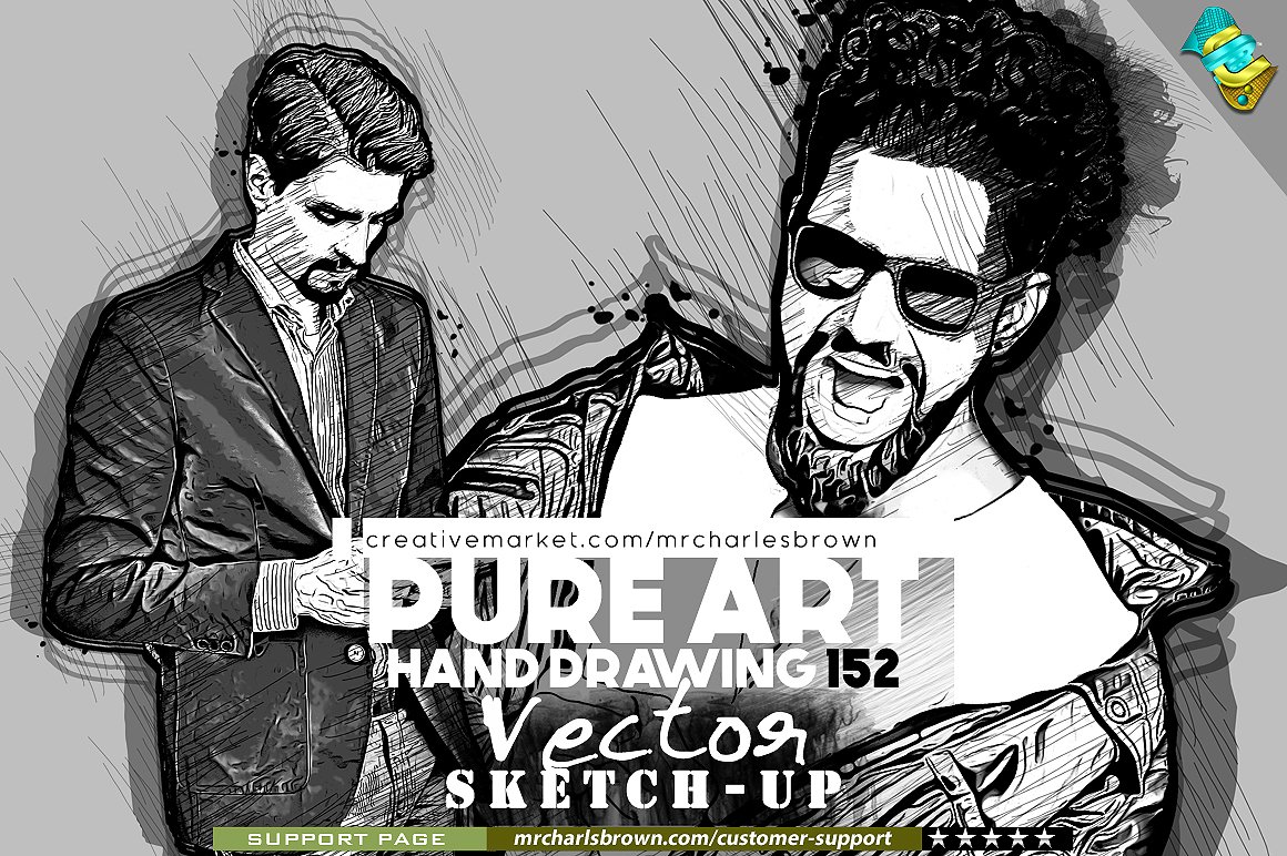 Pure Art Hand Drawing 152cover image.